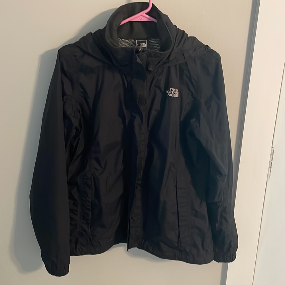 The North Face rain jacket